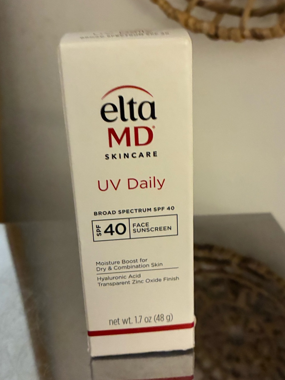 EltaMD UV Daily Broad Spectrum SPF 40 Face Sunscreen 1.7oz (48g) NIB